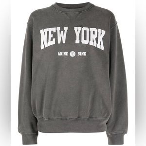 Anine Bing Ramona University New York Sweater - Size Large